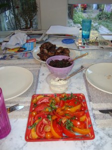 Typical Summer Dinner