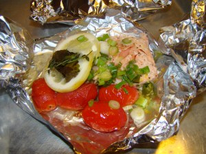 Salmon en Papillote (After)