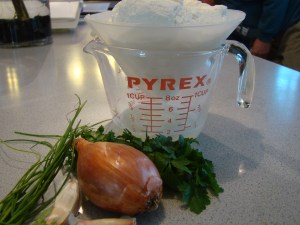 Ingredients for Cheese Spread