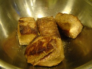 Browned Meat