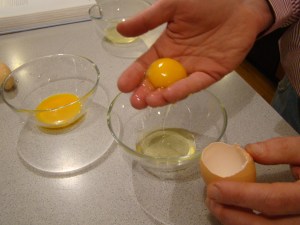 Separating Eggs