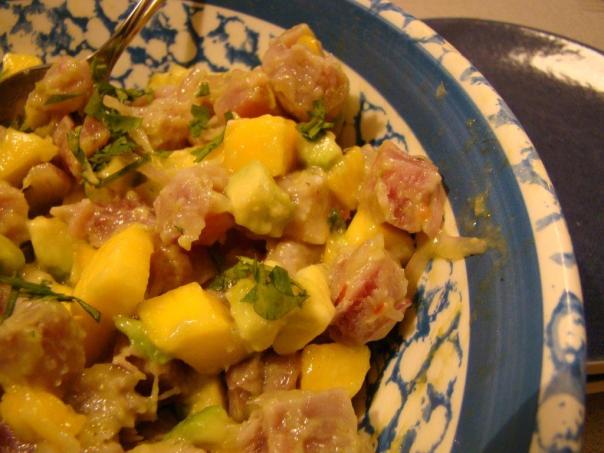 Tuna Mango Ceviche