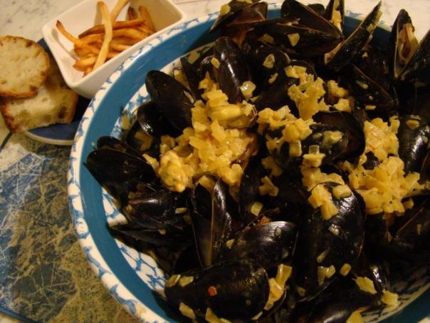 Curried Mussels