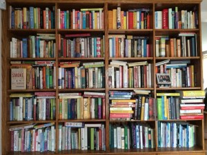 About 75% of m;y cookbook collection... 